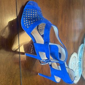 Blue heels